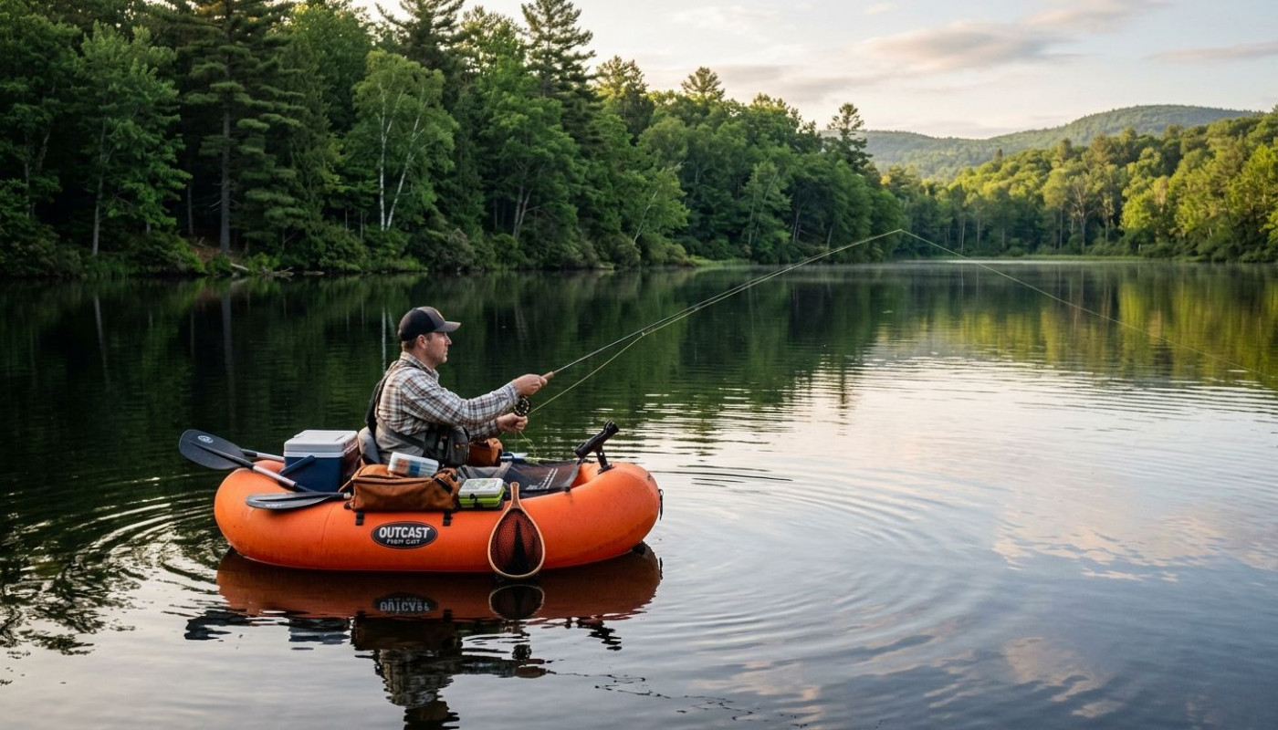 Détente - Comment choisir le float tube idéal pour optimiser votre expérience de pêche ?